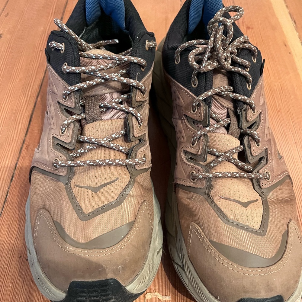 Hoka Women's Brown and Black Ancapa GTX Hiking  Shoes sz 8.5